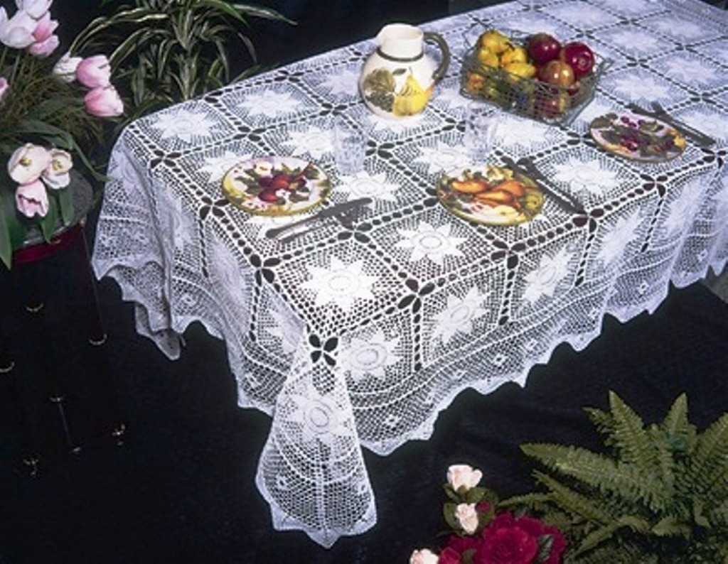 Quick N Easy Crochet Patterns, Tablecloths and Placemats