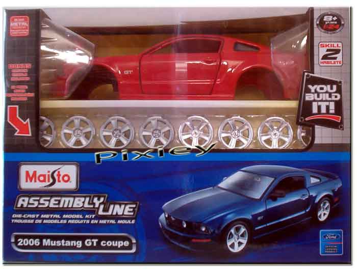 maisto assembly line mustang