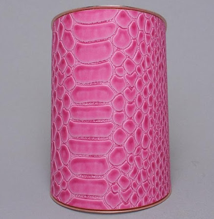 http://imagehost.vendio.com/preview/a/35111061/aview/Pink_summer_alligator_skin_cuff.jpg