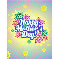 Happy Mother's Day floral design