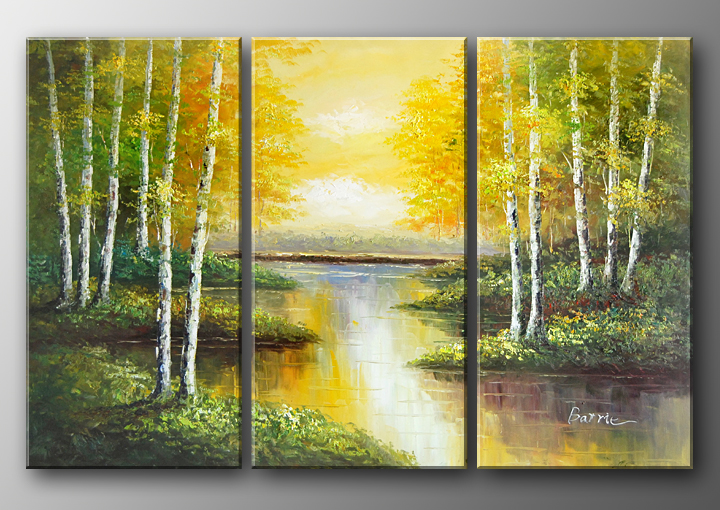 A173 - 60" FRAMED ORIGINAL MODERN ABSTRACT ART OIL PAINTING