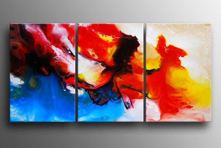 B176 - 72" FRAMED abstract art gallery ORIGINAL oil PAINTING 