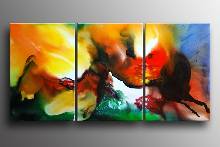 B187 - 72" FRAMED abstract art gallery ORIGINAL oil PAINTING 