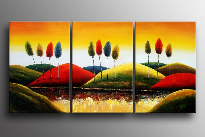 B246 - 72" FRAMED ORIGINAL MODERN ABSTRACT ART OIL PAINTING