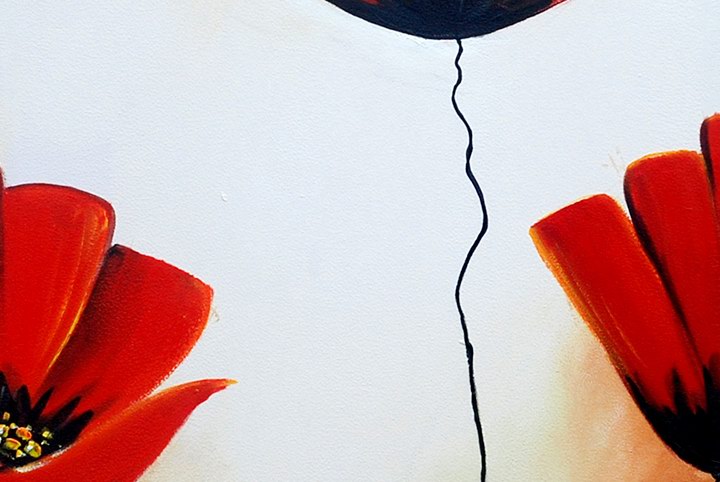 B256 - 72" FRAMED ORIGINAL MODERN ABSTRACT ART OIL PAINTING