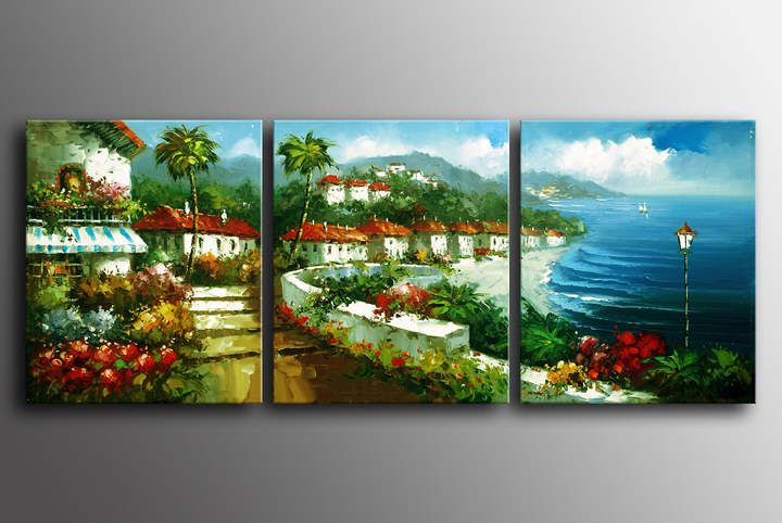 D11 - 60" FRAMED ORIGINAL MODERN ABSTRACT ART OIL PAINTING