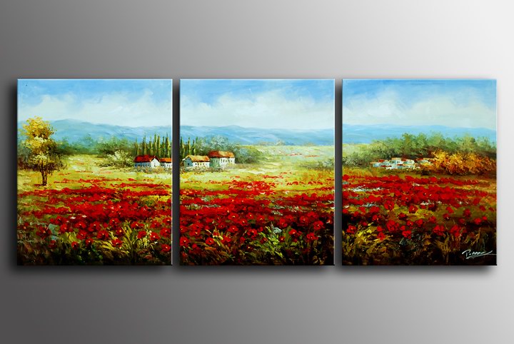 D27 - 60" FRAMED ORIGINAL MODERN ABSTRACT ART OIL PAINTING