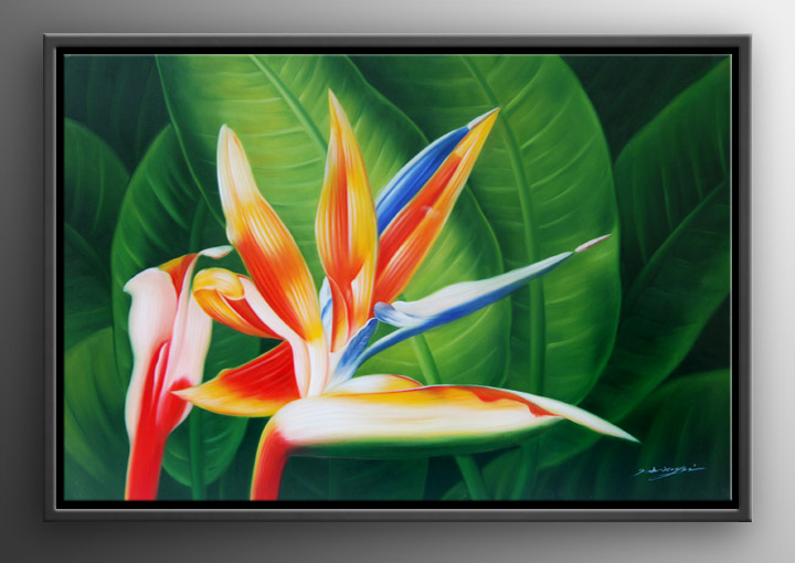 D303 - 37" HAND PAINTED Human body art Stunning ART OIL PAINTING
