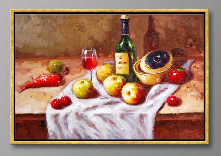 D322 - 37" FRAMED vincent van gogh sunflowers Art OIL PAINTING