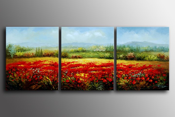 D6 - 60" FRAMED ORIGINAL MODERN ABSTRACT ART OIL PAINTING