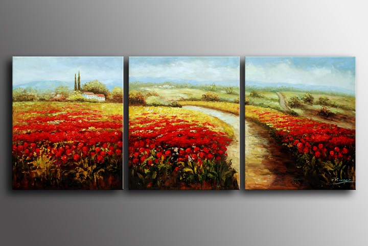 D7 - 60" FRAMED ORIGINAL MODERN ABSTRACT ART OIL PAINTING