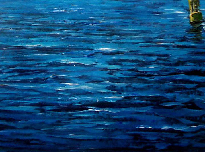 FB2068 - 25x37" FRAMED ORIGINAL ART Landscape OIL PAINTING