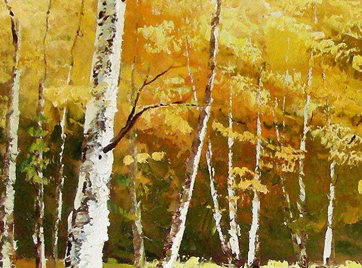 HB2037 - 25x37" FRAMED ORIGINAL ART Landscape OIL PAINTING