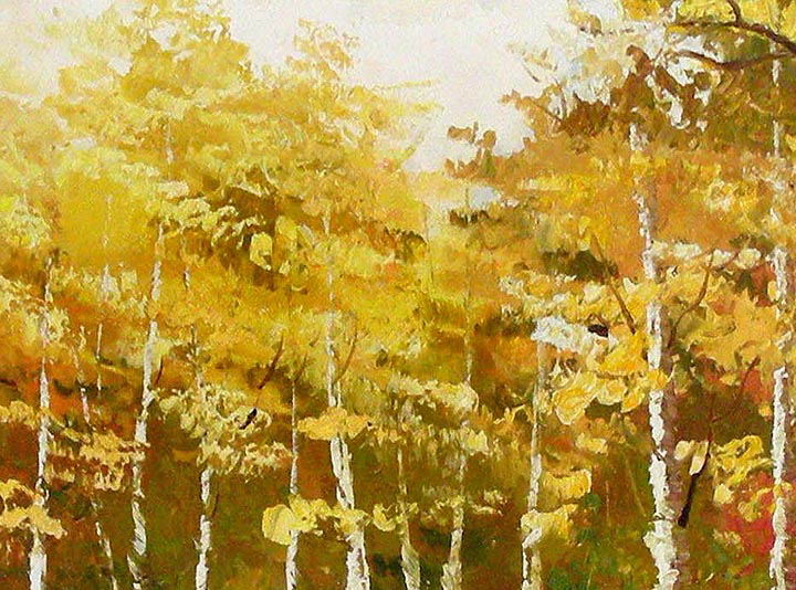HB2037 - 25x37" FRAMED ORIGINAL ART Landscape OIL PAINTING