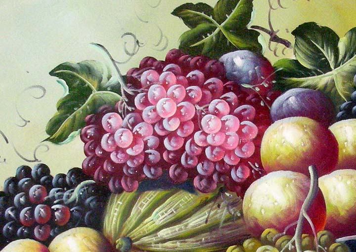 HB2117 - 25x37" FRAMED ABSTRACT MODERN ART Landscape OIL PAINTING