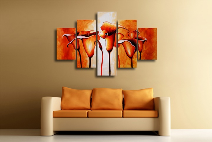 K83 - 59" FRAMED ORIGINAL MODERN ABSTRACT ART OIL PAINTING