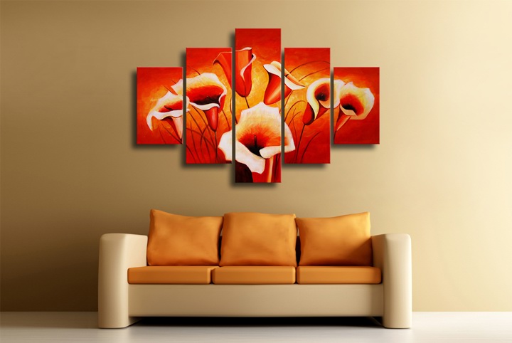 K86 - 59" FRAMED ORIGINAL MODERN ABSTRACT ART OIL PAINTING