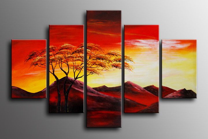 K89 - 59" FRAMED ORIGINAL MODERN ABSTRACT ART OIL PAINTING