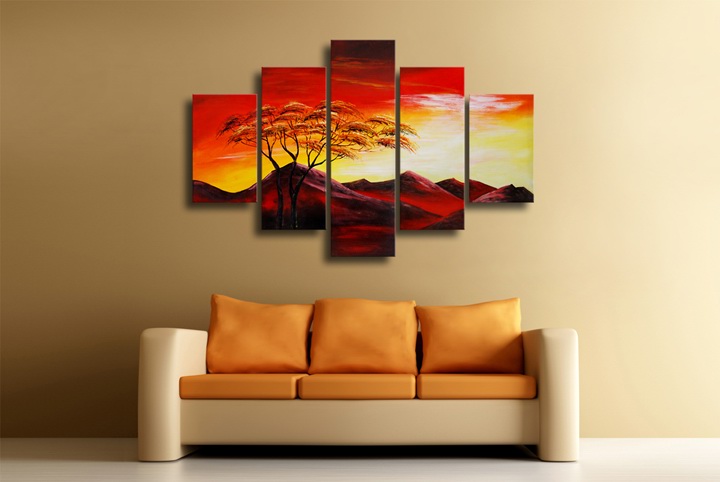 K89 - 59" FRAMED ORIGINAL MODERN ABSTRACT ART OIL PAINTING