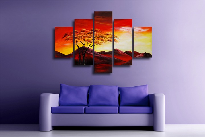 K89 - 59" FRAMED ORIGINAL MODERN ABSTRACT ART OIL PAINTING