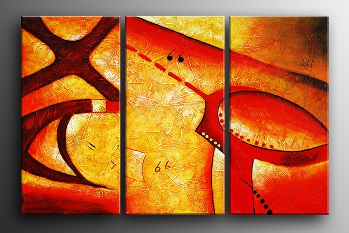 P21 - 60" FRAMED ORIGINAL MODERN ABSTRACT ART OIL PAINTING