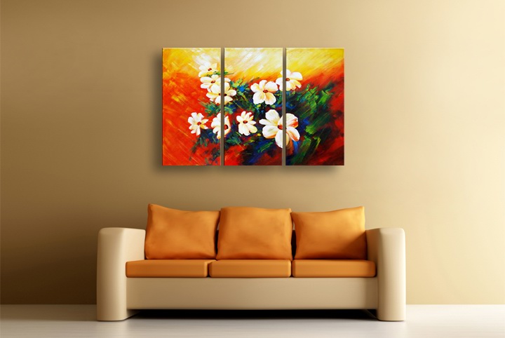 P24 - 60" FRAMED ORIGINAL MODERN ABSTRACT ART OIL PAINTING