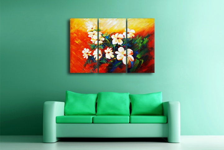 P24 - 60" FRAMED ORIGINAL MODERN ABSTRACT ART OIL PAINTING