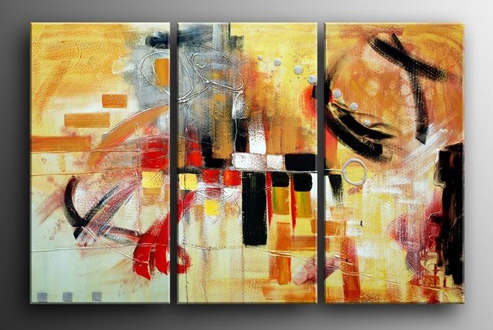 P32 - 60" FRAMED ORIGINAL MODERN ABSTRACT ART OIL PAINTING