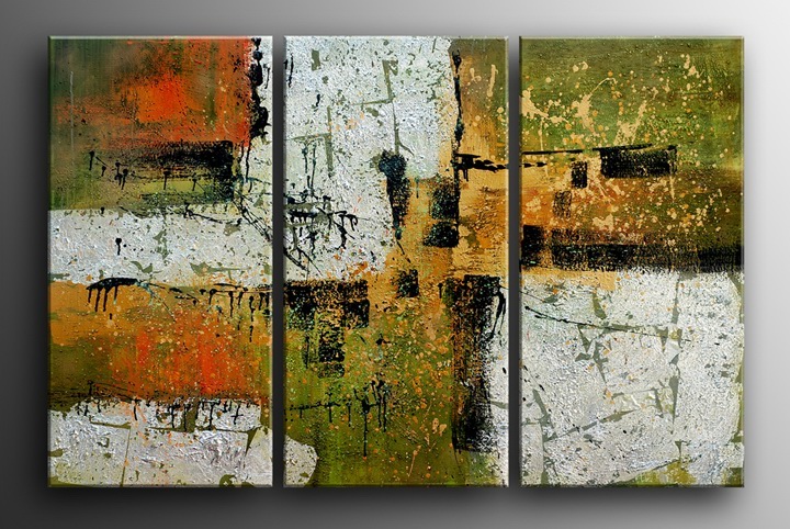 P41 - 60" FRAMED ORIGINAL MODERN ABSTRACT ART OIL PAINTING