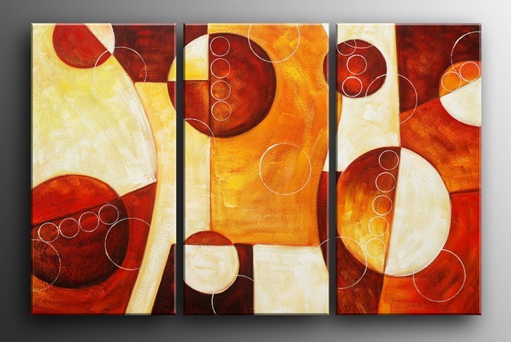 P51 - 60" FRAMED ORIGINAL MODERN ABSTRACT ART OIL PAINTING