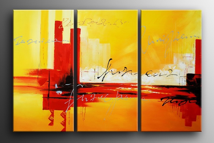 P59 - 60" FRAMED ORIGINAL MODERN ABSTRACT ART OIL PAINTING