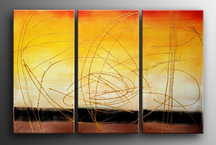 P86 - 60" FRAMED ORIGINAL MODERN ABSTRACT ART OIL PAINTING
