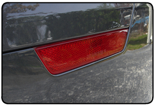 9583UC - 2010 Camaro Side Light Accent Trim Kit - REAR (BEFORE)