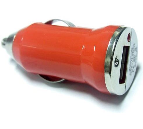 Chargeur Allume Cigare Universel Mini Usb Rouge