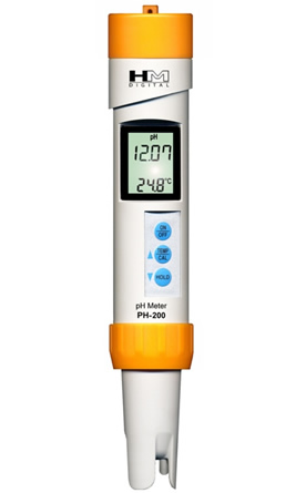 PH-200: Waterproof pH Meter