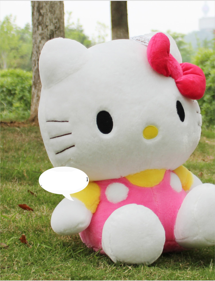 Lovely Hello Kitty Cat with Butterfly Plush Doll