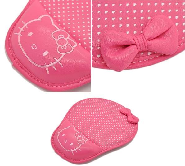 CK0107 Cute Comfort Soft Pink Hello Kitty Mousepad with Wrist Pad