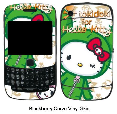 hb15 Hello Kitty Tokidoki Blackberry Curve Skin Sticker #15