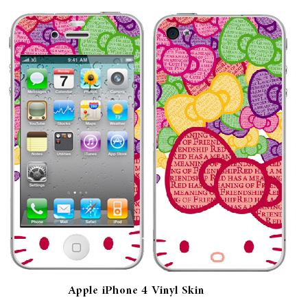 hig7 Hello Kitty Apple iPhone Vinyl Skin #7