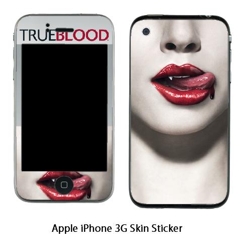 tbig1 True Blood Apple iPhone skin sticker #1