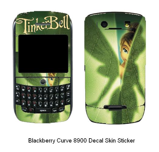 tibc1 Tinkerbell BlackBerry Curve Decal Skin Sticker #1