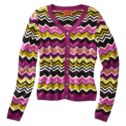 Missoni for Target® V-Neck Cardigan - Multicolor Zigzag Print