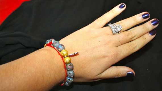 hamsa stardust bead stackable