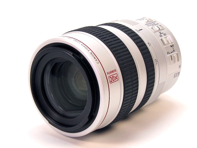 zoompoint : Canon 20x Manual Auto Zoom Lens for XL1 XL1S XL2 XL-2