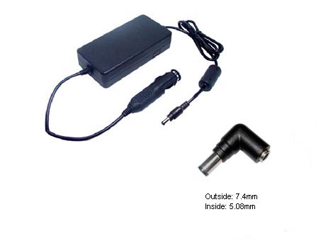 Replacement DC Auto Power Laptop Adapter for HP 230W Docking Station, 500, 540, 620, 625, 630, 635, 8510w Mobile Workstation, 8710w Mobile Workstation, 90W Docking Station, Pavilion g3200 Desktop, HP EliteBook, Envy 14, Envy 15, Envy 17, G, HDX, Mini, Pavilion dm, Pavilion dv, Pavilion tx, ProBook, TouchSmart Series