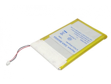 Replacement for CREATIVE DAP-HD0014, Zen Touch MP3 Player Battery