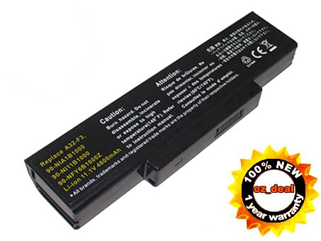 Replacement for ASUS F2, F3, M51, Z53 Series Laptop Battery