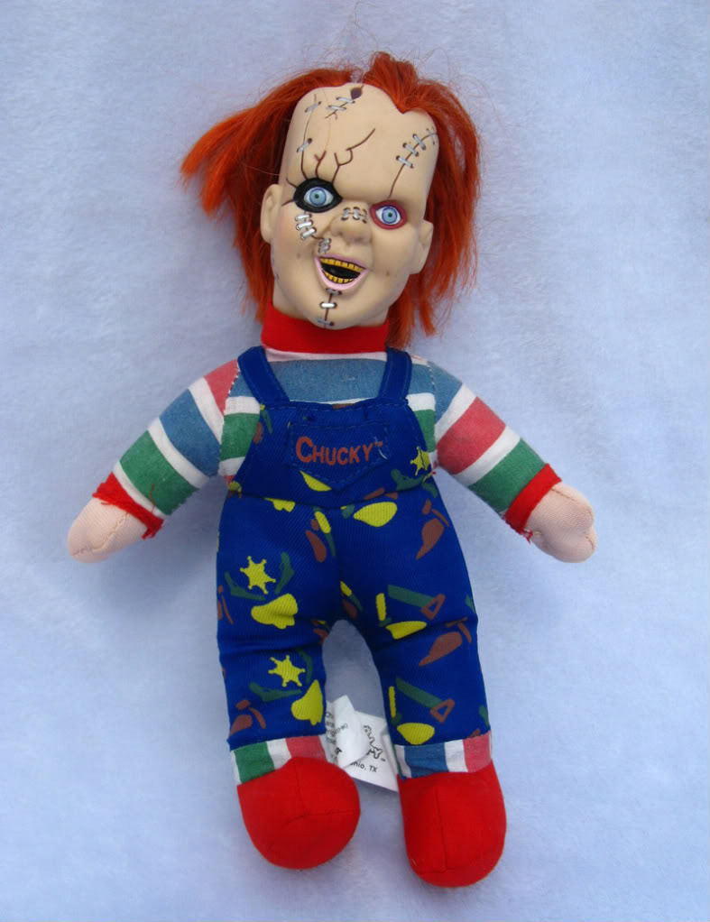 chucky stuffed doll