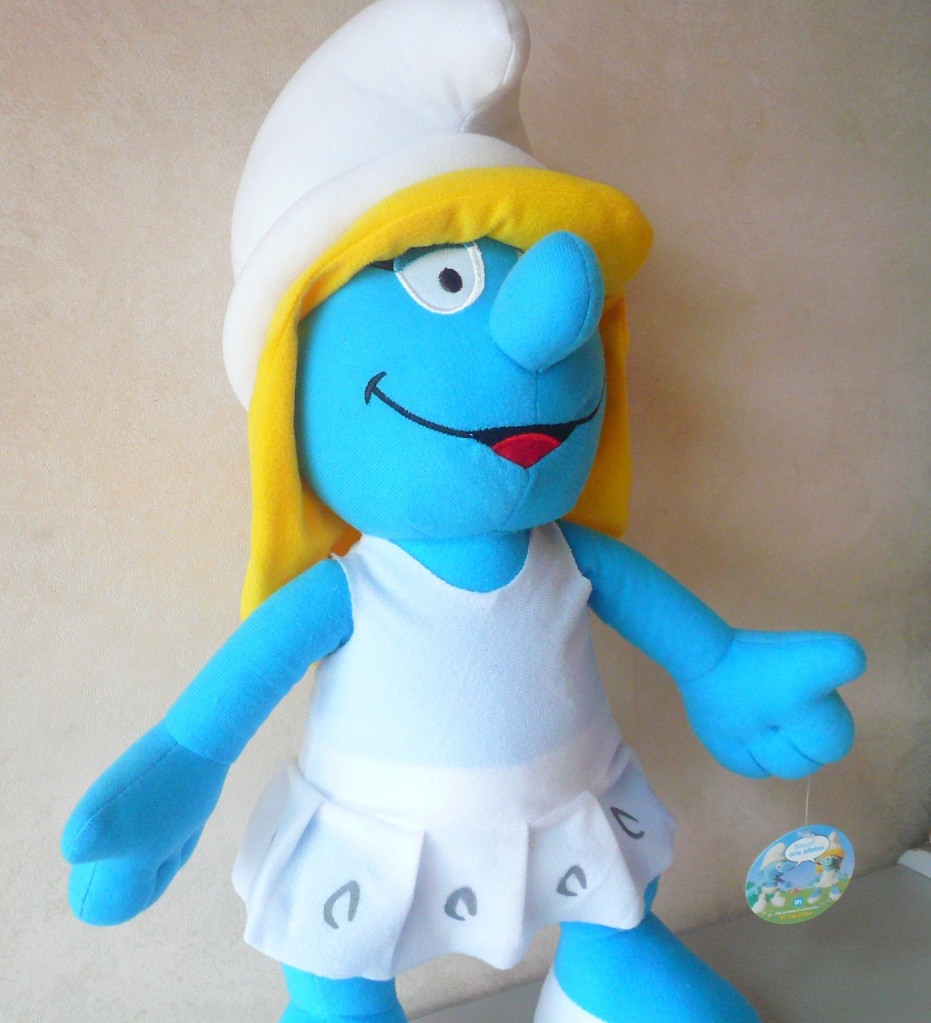 smurfs soft toys