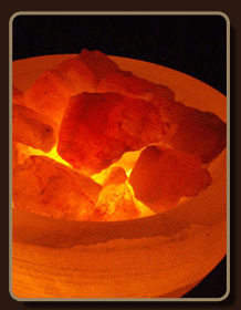 Fire Bowl Himalayan Salt Lamp